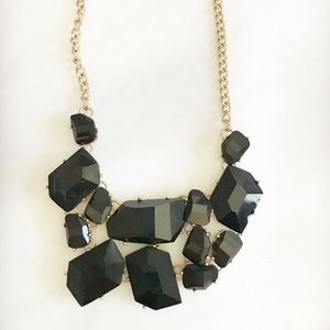 Black & Gold Statement Necklace
